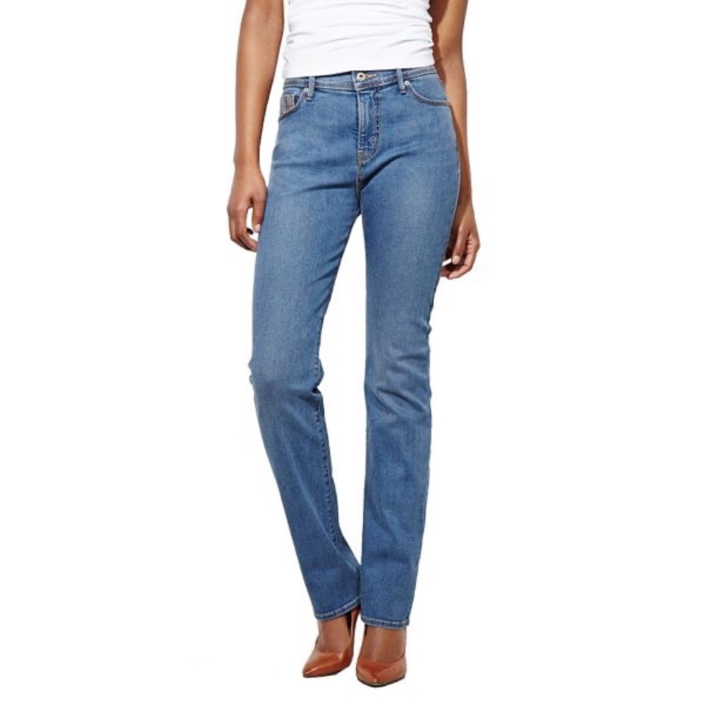 Levi's Slimming Straight Jeans